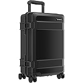 Pelican ATX Luggage - Hardside Carry On Luggage with Wheels - 22 Inch Carry On Bag - Airline Approved (Black)