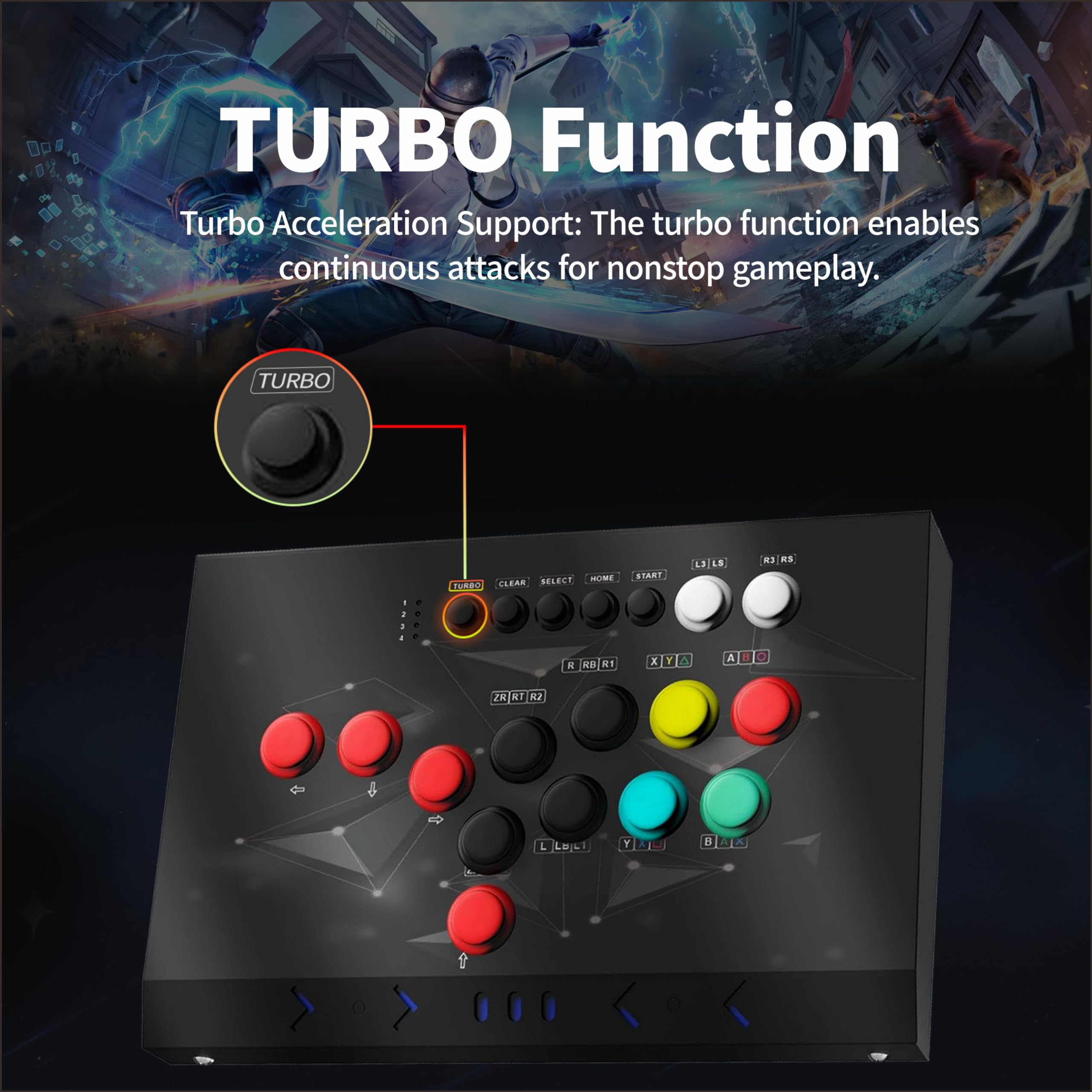 Mua NBCP Arcade Fight Stick - Arcade fighting Joystick -Street Fighter ...