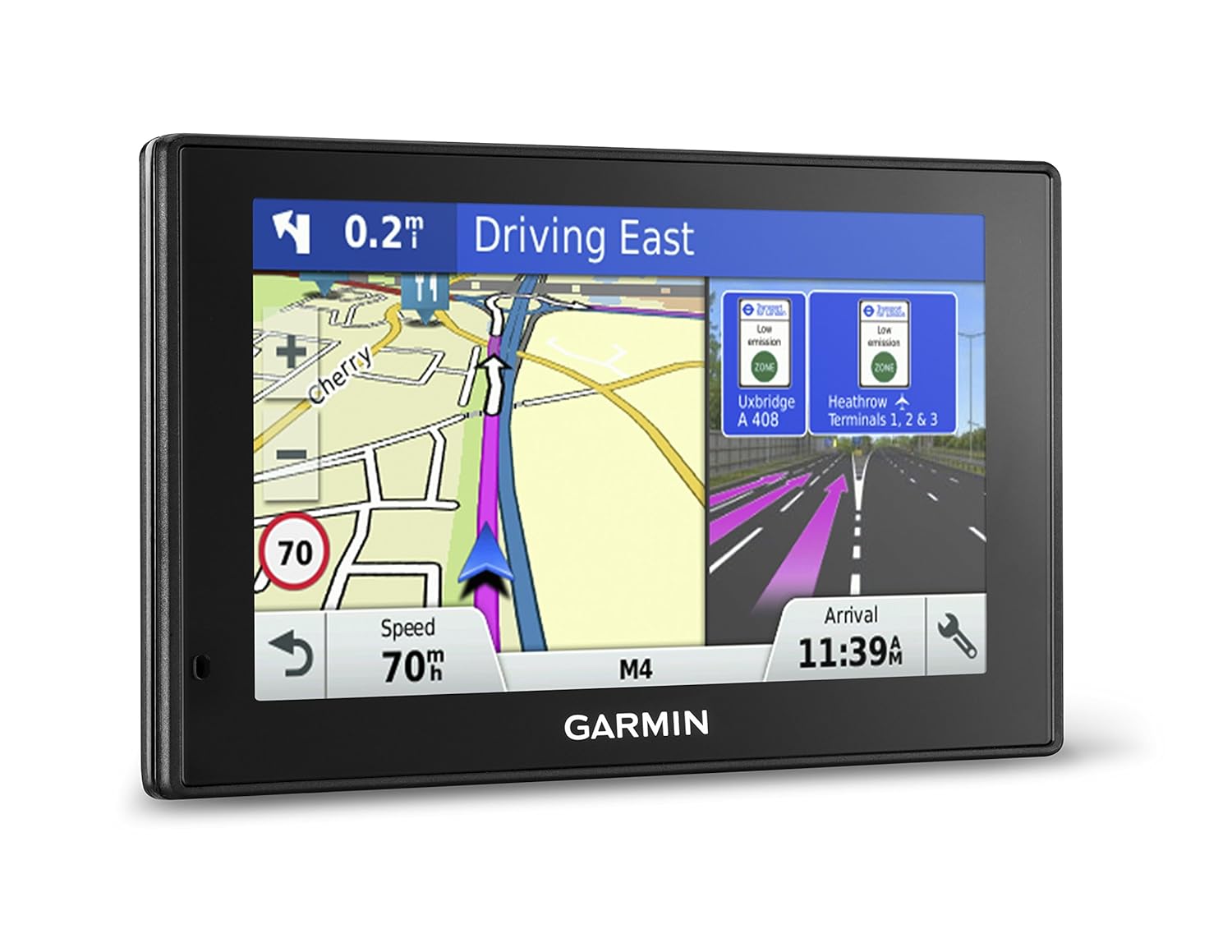 Cartes et Trafic gratuits à vie 5 Pouces Garmin DriveSmart 50 LM Cartes 24 pays gratuites à vie