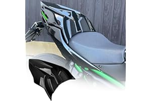 Motorcycle Rear Seat Cowl for Ninja 650 Z650 2017-2025 2026 Solo Fairing Tail Section Passenger Pillion Cover (Black)
