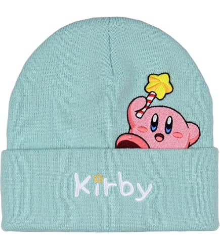 2 Pack Anime Knit Beanie Hat with Embroidered Face - Kawaii Accessory LAMAKHA 2 Packs Kid-by Beanie Adult Size Anime Hat Accessory  main image 3