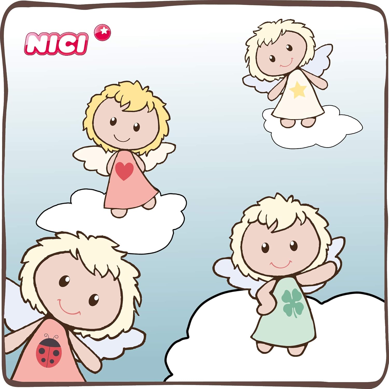 NICI Guardian Angel 'I'll Bring You Good Luck' Keyholder (Green), 7 cm - Image 3