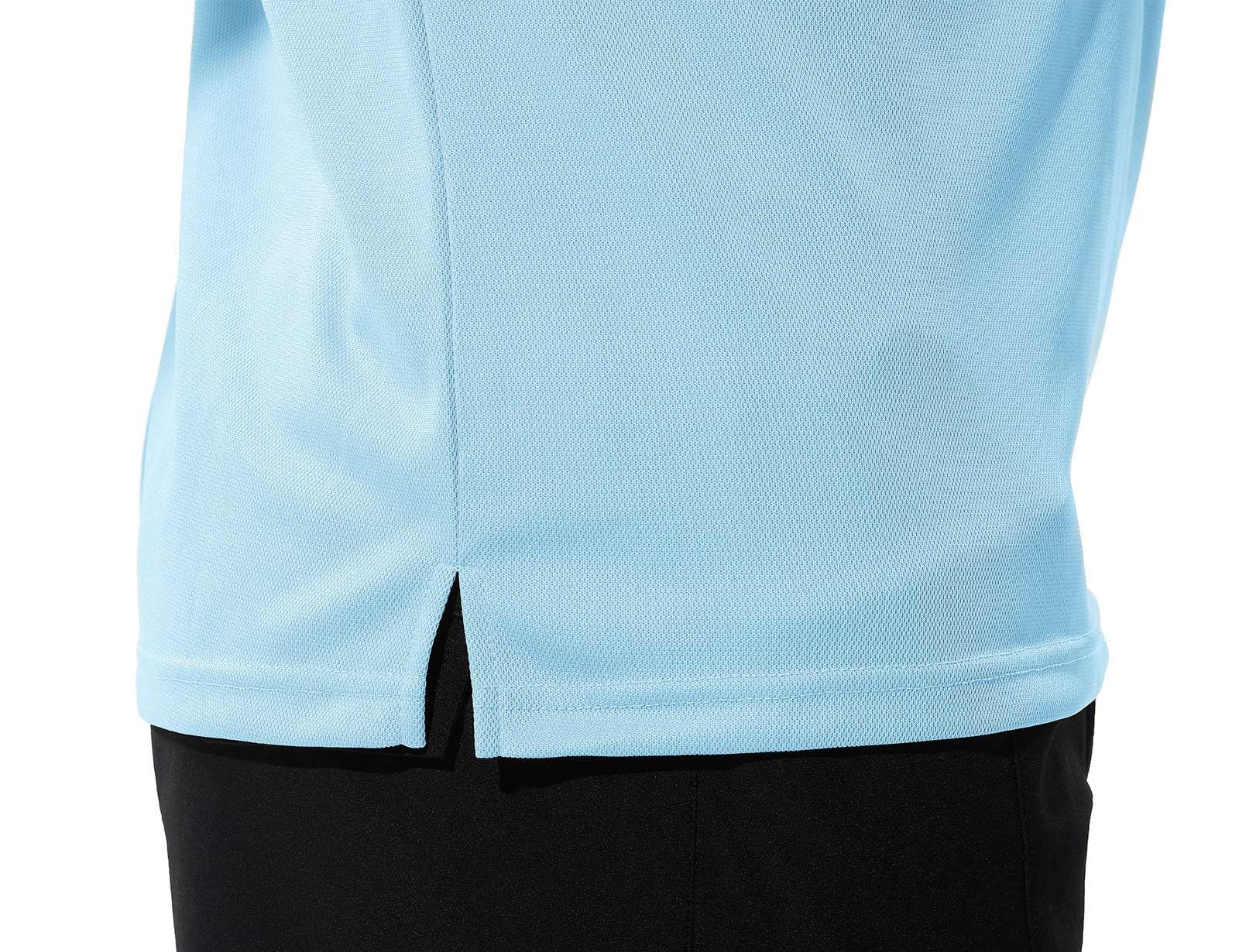 Rdruko Men's Active Polo Shirts Short Sleeve Quick