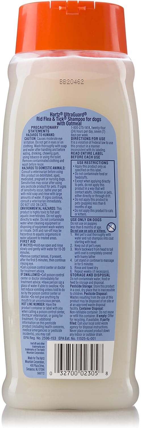 hartz flea shampoo review