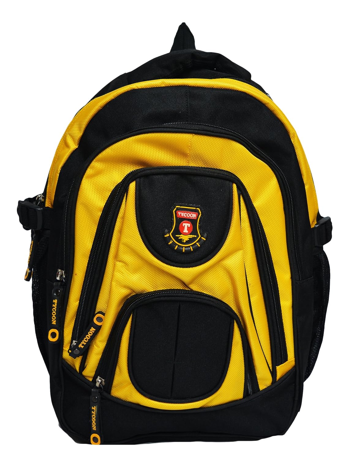 hbos stylish unisex school bag (yellow, 234)