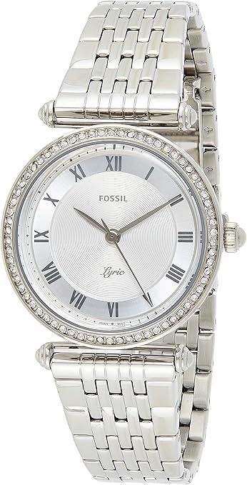 Fossil Reloj Analogico para Mujer de Cuarzo con Correa en ...