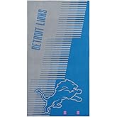 Northwest Detroit Lions NFL Progression Jacquard Beach Towel 36 x 72 Inches