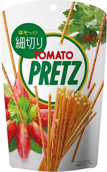 Amazon グリコ 細切りプリッツ トマト 48g 10個 プリッツ ビスケット クッキー 通販