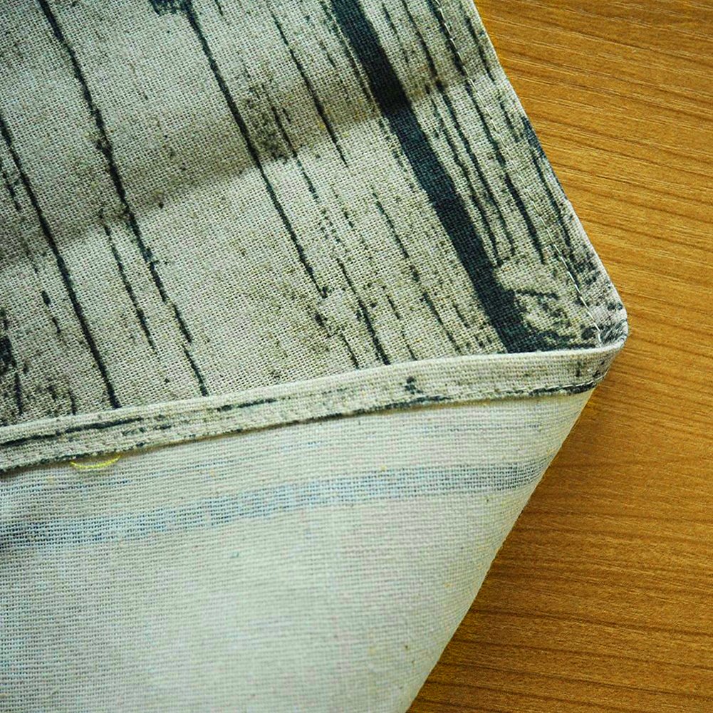 Table Cloth-Cotton Linen SpillProof Dustproof Antistatic Fitted Rectangle Tablecloth Cover for Dinner Kitchen,Christmas Dinner, Wedding, Parties (Square 50\