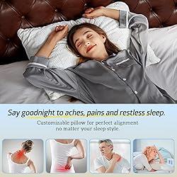 BETU Cooling Pillow Queen Size, Shredded Memory