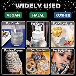 NiHome Edible Food-Grade Glitter Powder Glimmer