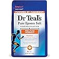 Dr Teal's Epsom Salt Magnesium Soak, Pre & Post Workout with Menthol & Essential Oils, 3 lbs