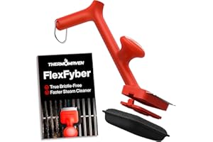 ThermoMaven BBQ Bristle-Free Steam Grill Brush - Safe Grill Cleaning Accessories with Scraper for Charcoal/George Foreman/Weber/Gas/Outdoor Grill
