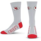 FBF - Officially Licensed NFL Deuce Team Logo Youth Size Kids Crew Socks Approx. 4-8 years old
