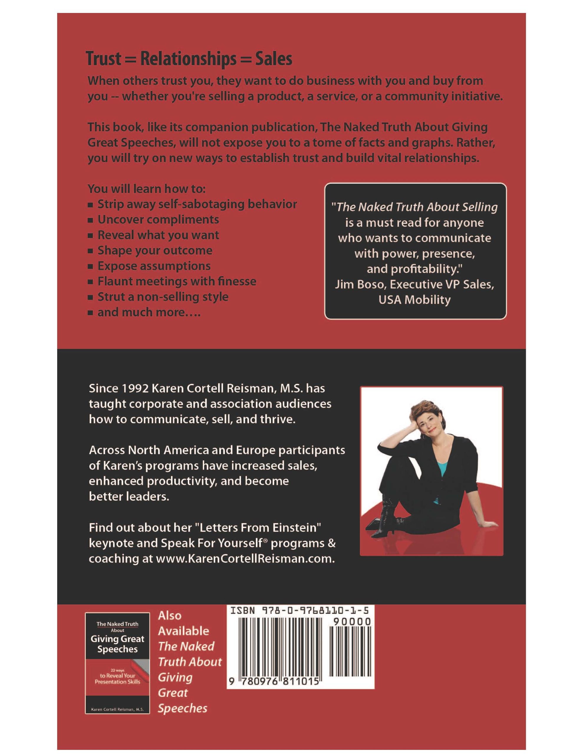 The Naked Truth About Selling Karen Cortell Reisman - 