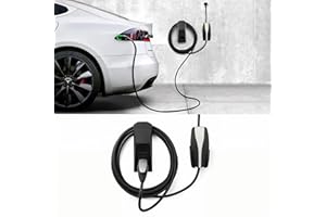 BASENOR Charger Holder Wall Mount for Tesla Model Y/3/S/X, Charging Cable Organizer with Connector Dock Heavy-Duty Wall Mount Dock for 2012-2026 Tesla Accessories