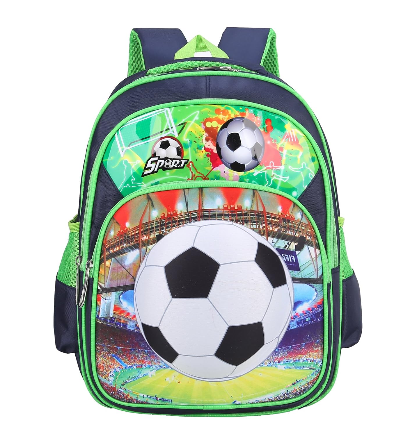 Famoby boys basketball Backpack Cute School Bags (Football) Amazon.co