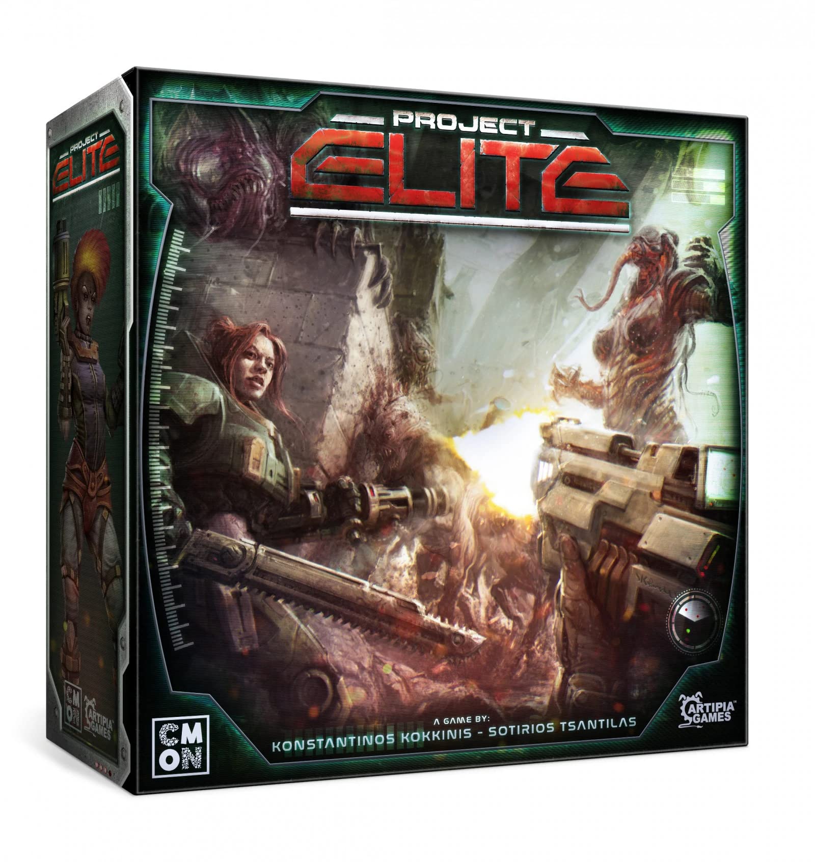 CMON, Project: ELITE, Board Game, Ages 14+, 1-6 Players, 60+ Minutes Playing Time