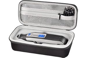 BOOBOWL Case Compatible with Dremel Lite 7760 N/10 4V Li-Ion/PawControl 7760-PET Dog Cordless Rotary Tool Multi-Purpose Kit, Zipper Mesh Pocket Storage Holder for USB Charging Accessory Changes (Bag Only)