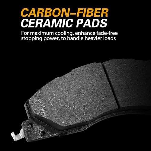 thumbnail interactive-video image 1 of Evan-Fischer Front Brake Pad Set For Ram 1500, 2500, 3500 & Dodge 2009–2018 – OE 68049148AA, Pro-Line Series 1 of 3