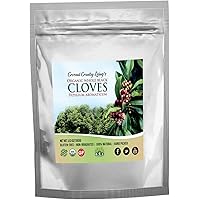 Organic Cloves Whole, 3.5 oz Finest Whole Clove Spice, Freshly Harvested, Fairtrade