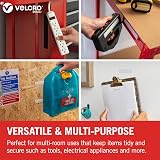 VELCRO Brand Stick On Tape 20mm x 5m White Hook & Loop Self Adhesive view 4