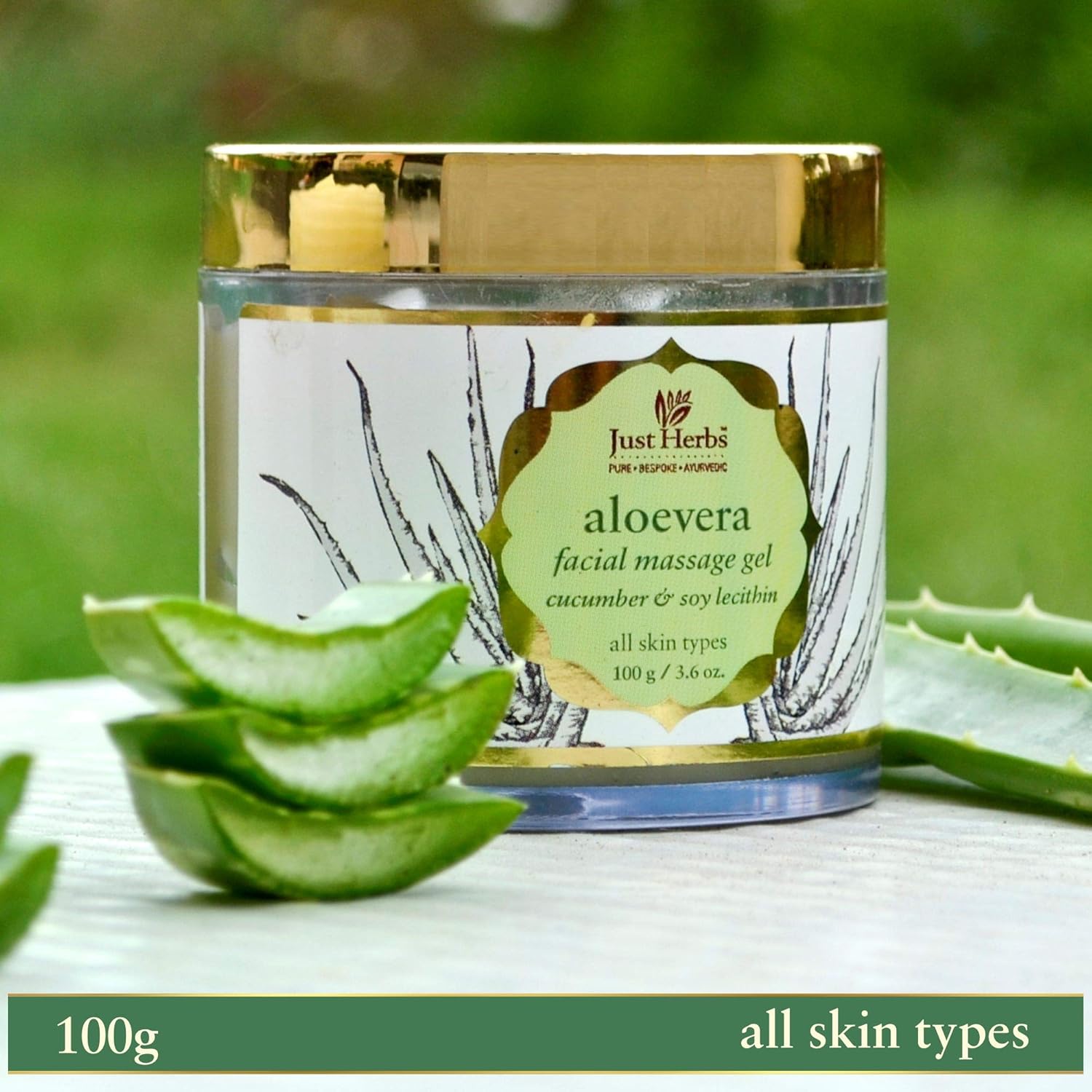 ayurvedic aloe vera face massage cream