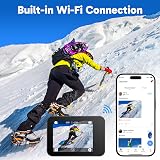 AKASO V50 X Action Camera 4K 30fps Waterproof 40M EIS Touch Screen view 9