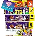 Maryseplace Easter eggs Variety packs of 4 Flavors- 20 Eggs totals- Peanut Butter Eggs- Cadbury Chocolate Creme Eggs - Caramel Creme Eggs- Easter Chocolate - Gift Boxed, Easter Hunt, Easter Candy- basket & Filler, Party Decor (20 Eggs) . Come With Maryse Place Fridge Sticker