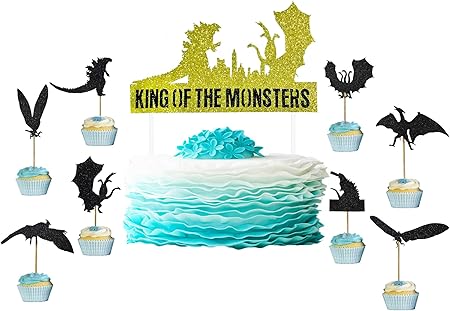 Amazon Co Jp ゴジラパーティー用品 ケーキトッパー1個とカップケーキトッパー24個セット 誕生日ケーキデコレーション 子供 男の子 女の子 おもちゃ Amazon Co Jp ゴジラパーティー用品 ケーキトッパー1個とカップケーキトッパー24個セット 誕生日ケーキデコレーション 子供 男の子 女の子 おもちゃ