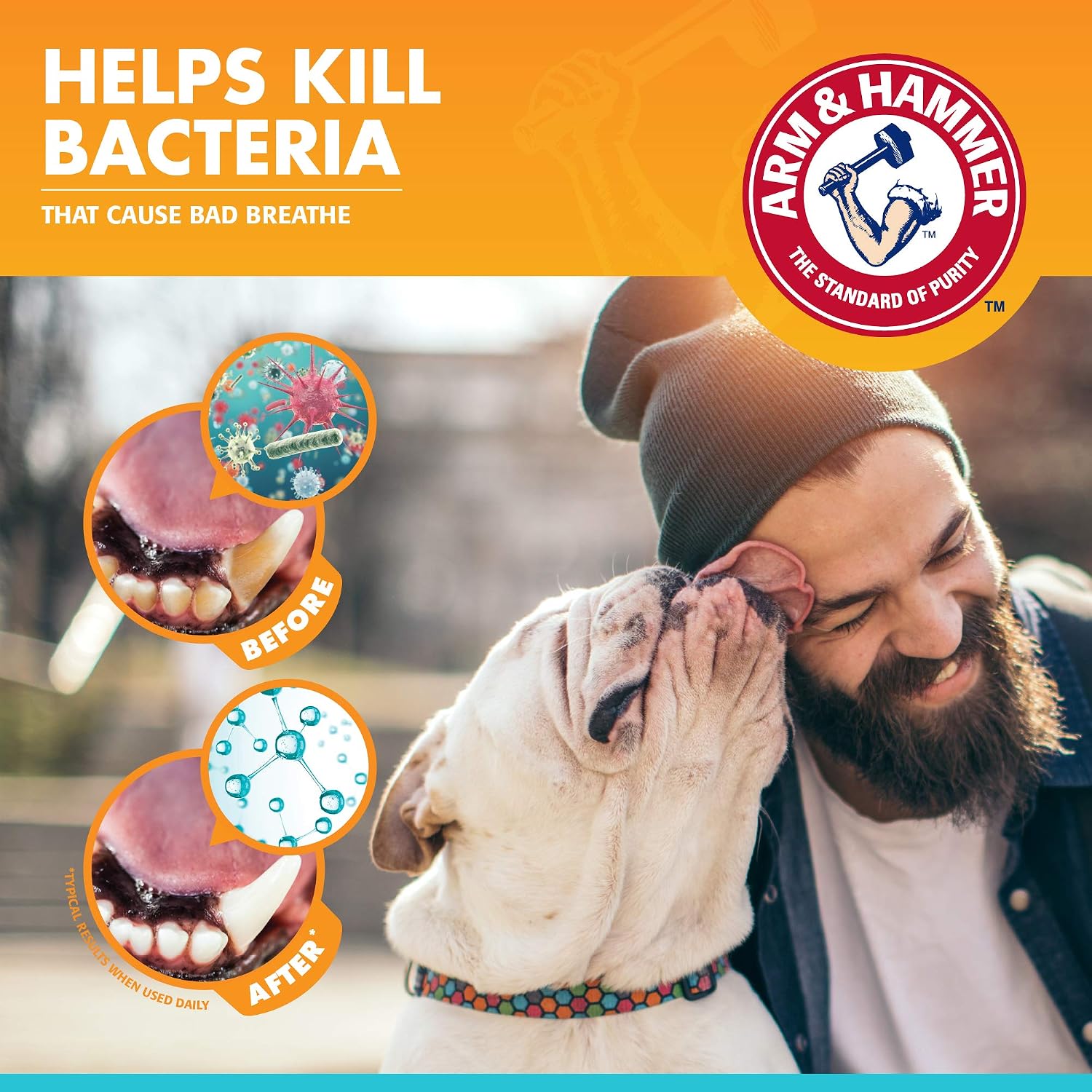 Arm & Hammer Fresh Breath Enzymatic Toothpaste for Dogs Vanilla Ginger 67.5 g (Pack of 1) - Image 5
