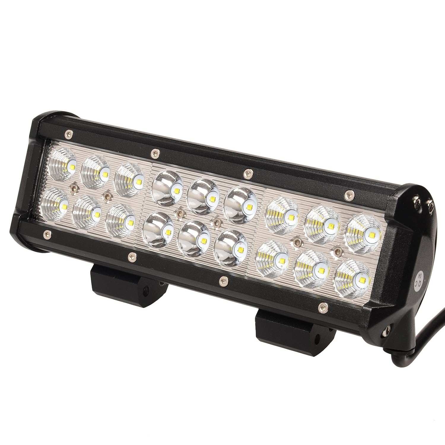 KAWELL LED Light Bar 9 Inch 54W 6000K Spot Flood Combo Led Light Offroad Driving Fog