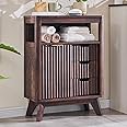 Amazon.com: RedLemon Bathroom Floor Cabinet with Sliding Door, Modern ...