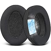 SOULWIT Cooling Earpads for Sennheiser HD600/HD650/HD6XX - Black | for HD600/HD650/HD660 S/HD660 S2/HD6XX/HD58X/HD580/HD565/HD545/HD535 Headphones