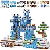 Kryzomat 100PCS Magnetic Blocks, Magnet Building Blocks for Kids Age 4-8, Magnetic Cubes Sets for Frozen Princess Castle Build, Magnet Cubes Tiles Toys for Girls Age 3+ Years Old Birthday Gift