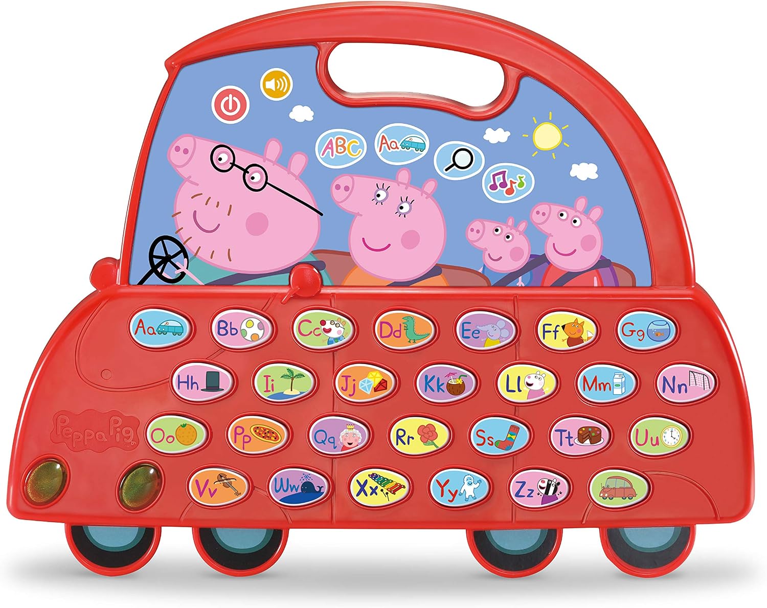 Vtech 80-530604 Peppas Alphabet Board Peppa Pig Toddler Toy, Pig, Learning, Learning Content : Letters, Letters Sound