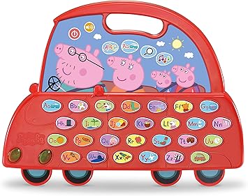 Vtech 80 530604 Peppas Alphabet Board Toddler Toy Peppa Pig Learning Content Learning Content Letters Letters Letters Letters Vocabulary Alphabet Order Initial Letters Amazon De Spielzeug