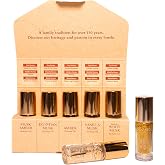 Nemat Discovery Kit Perfume Oils, 5 x 2.5 ml | Multiple Scents, Alcohol Free Formula, Essential Oil Based, Gift Ready, Travel Friendly, Unisex Collection