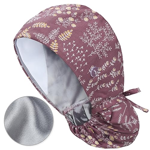 QBA Working Cap with Button Long Hair, PCS, Adjustable Working