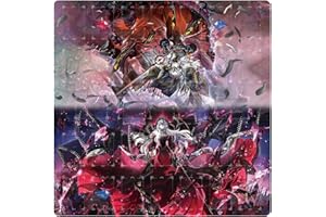 sabermaster Card Rubber Mat - 2 Player, Square playmat for Gamer 60x60cm/23.6x23.6inch