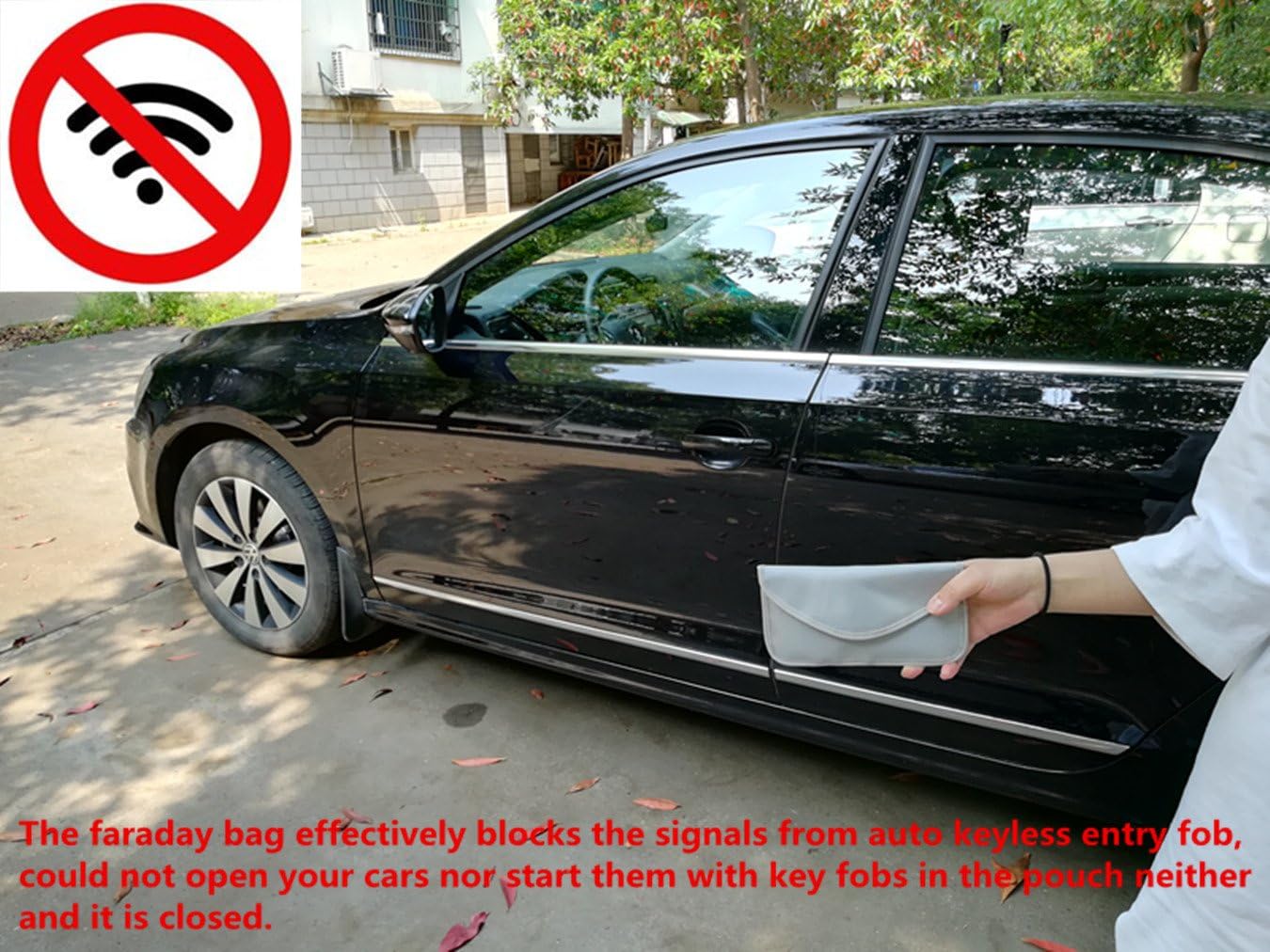 Car Keys Signal Blocker,Signal Blocker,Rfid Signal Blocking Bag,Key Fob