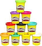 Play-Doh Modeling Compound 10-Pack Case of Colors, Non-Toxic, Assorted, 2 oz. Cans, Ages 2 and up, Multicolor
