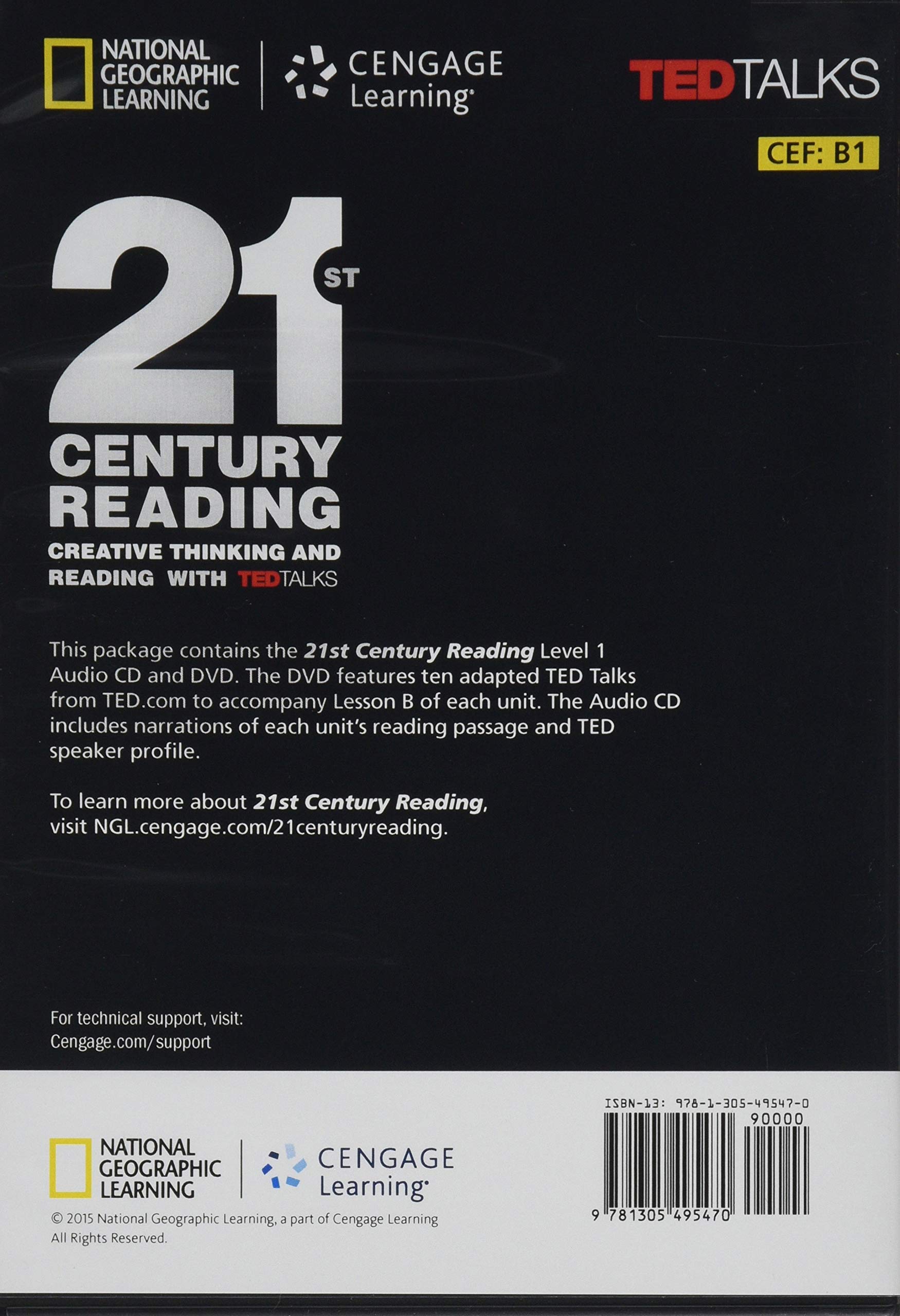 21st Century Reading With Ted Talks Level 1 Audio Cd Dvd Package 9781305495470 Amazon Com Books