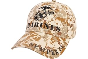 TRENDY ZONE 21 United States Marine Corps Cap Camo | Durable, Perfect for Everyday, Outdoor Activities Comfortable, Officially Licensed