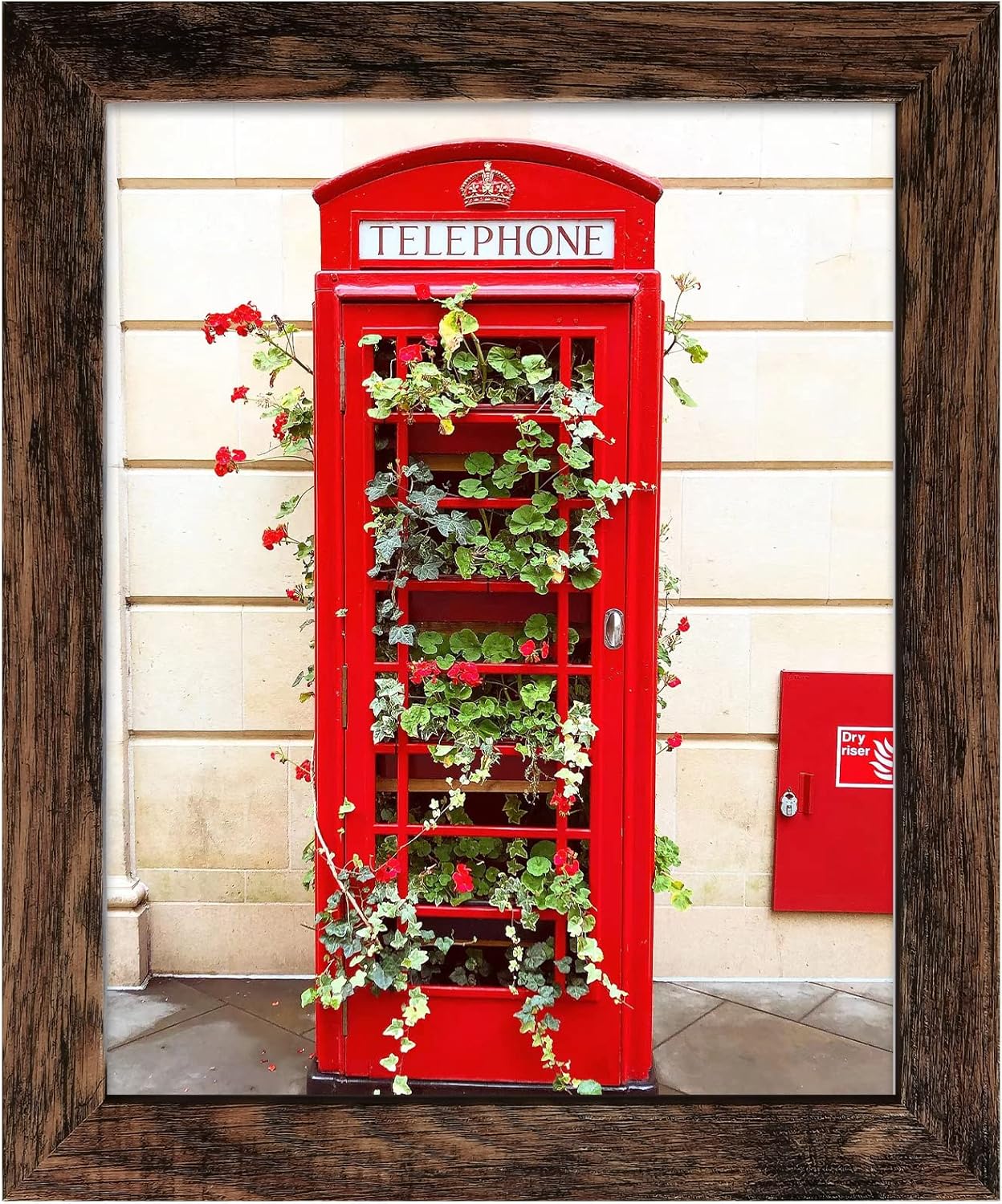 Photo Albums, Frames & Accessories - SESEAT 8x10 Picture Frame Rustic Brown, Display Pictures for Wall and Tabletop, 1 Pack