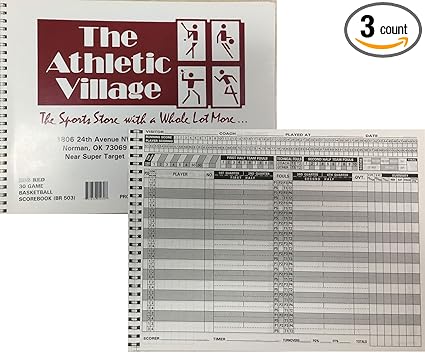 Digital basketball scorebook