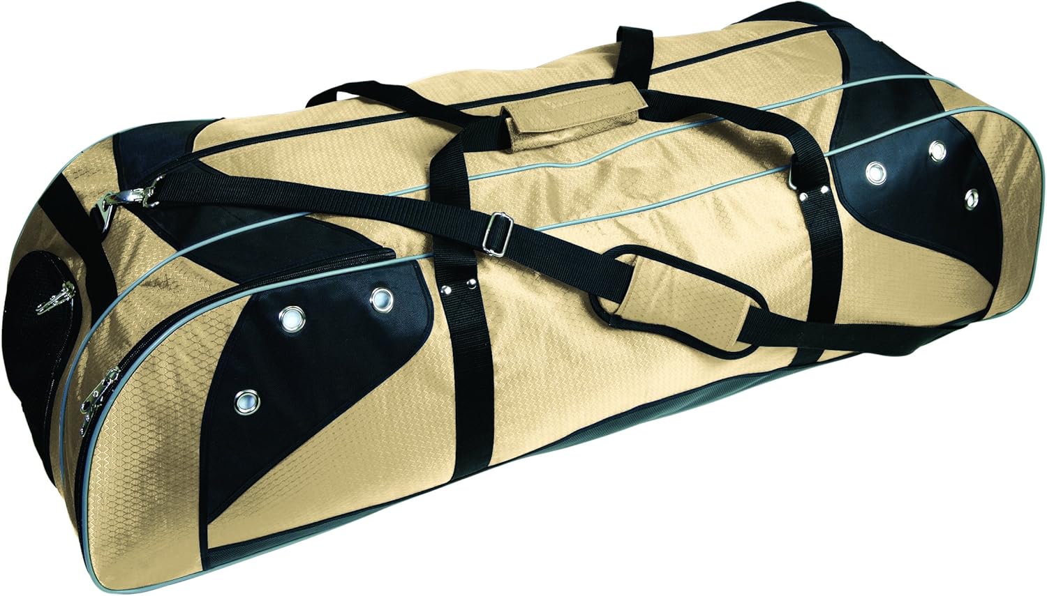 Martin Sports Deluxe Lacrosse Player's Bag Holds Two Sticks, Red on Black, 42" L X13" W X 12" H : Sports & Outdoors