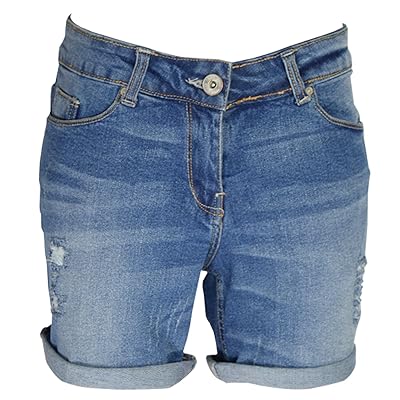 Women's Distressed Denim Shorts Stretchy, Jamaica Ubuy