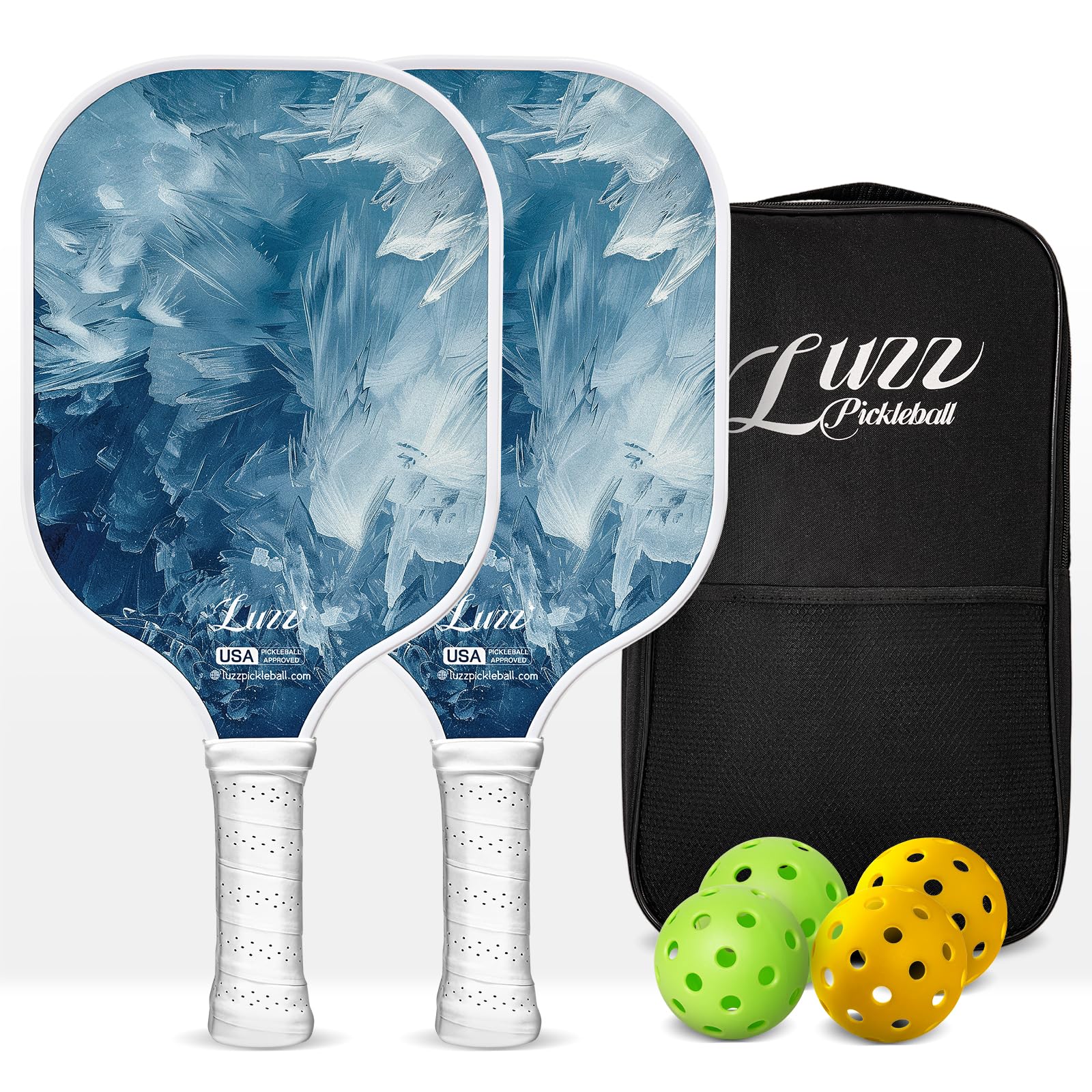 LUZZ Pickleball Paddles Set of 2, T700 Carbon Fiber