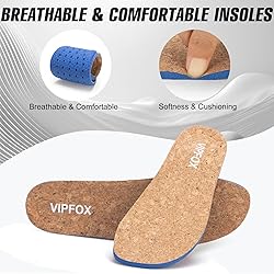 VIPFOX Wide Toe Box Shoes for Men Extra Wide Width